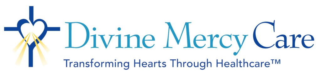 Logo for Blue Cross: A blue cross with a heart overlapping and rays of sun emanating from the center, symbolizing healing, compassion, and vitality